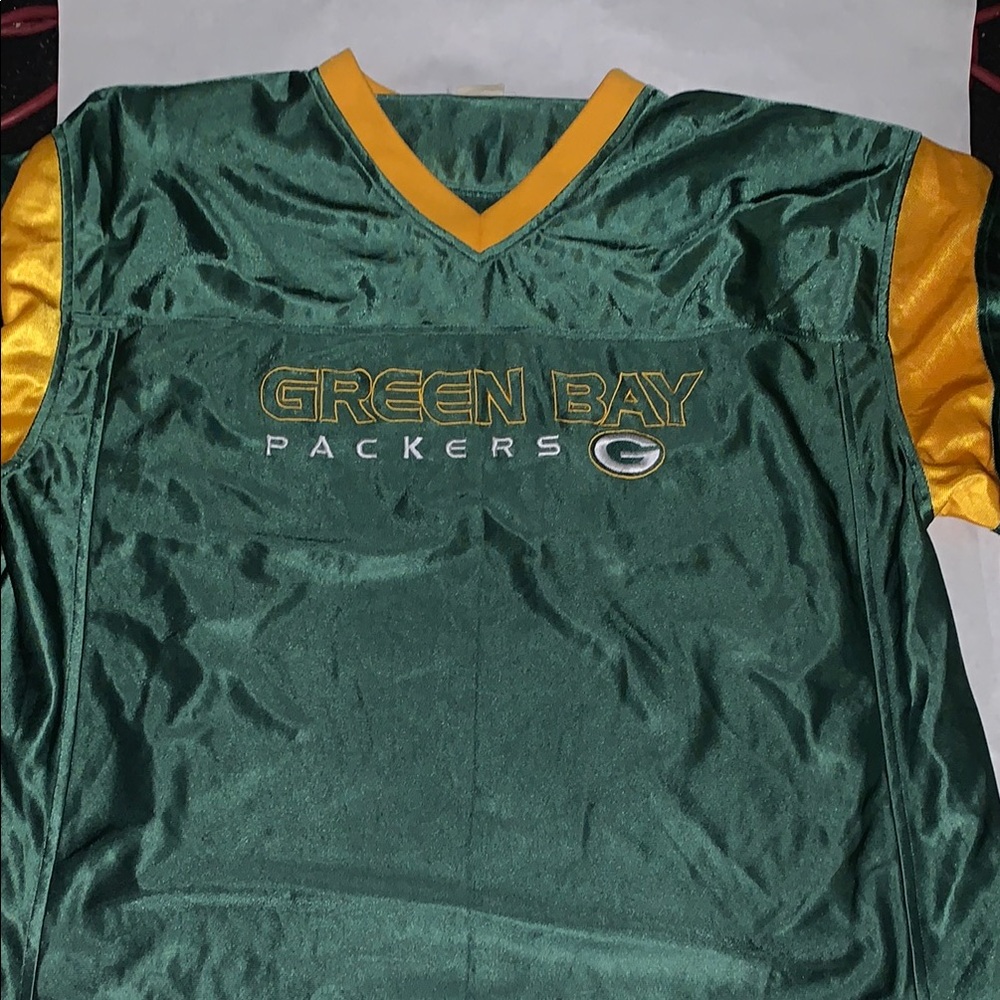 NFL Green Bay Packers Green and Gold Jersey